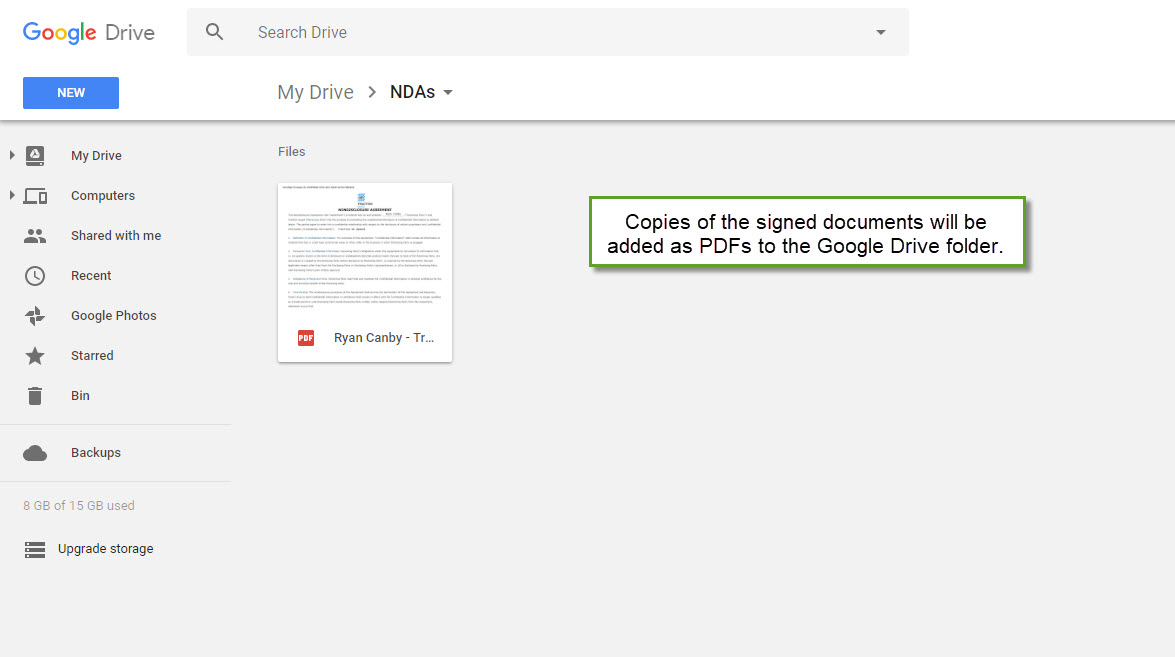 How To Store Signed Documents Using Google Drive? | Visitor Management