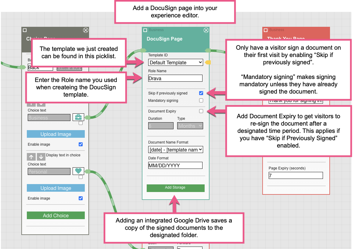 How do I setup my DocuSign account in Sign In Enterprise? | Visitor ...