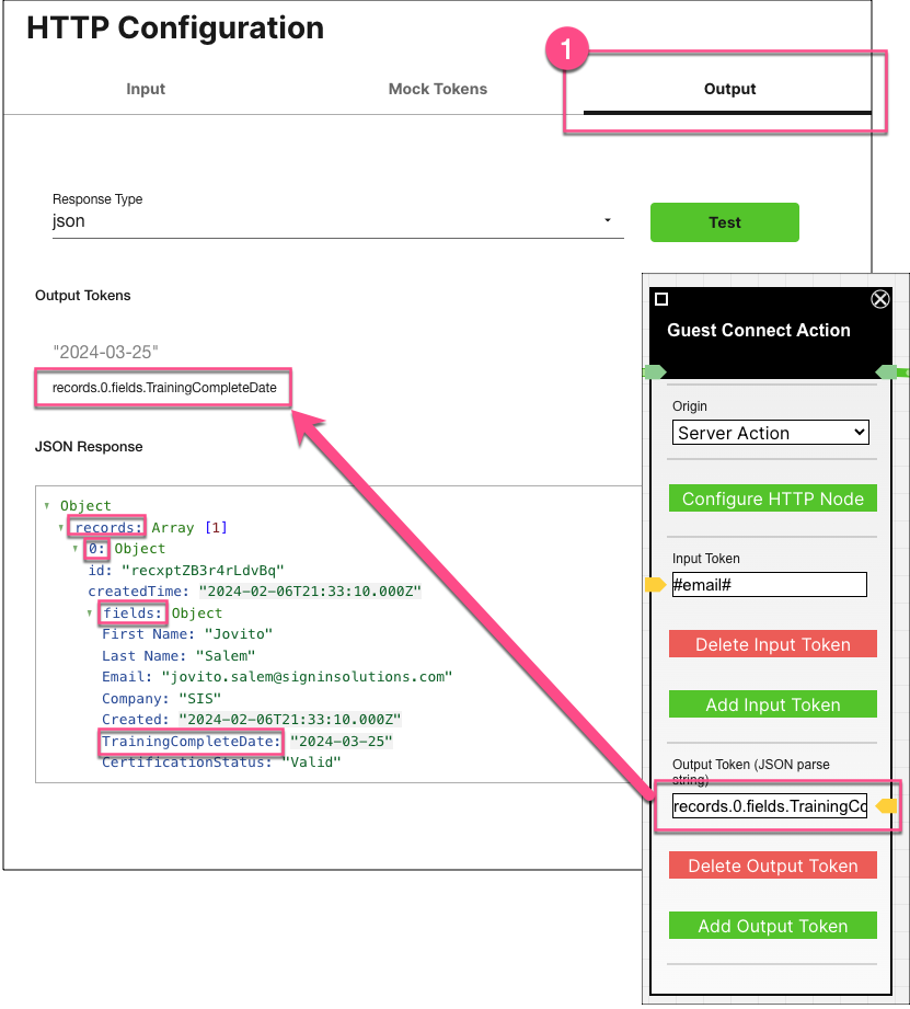 How To Use the Guest Connect Action | Visitor Management