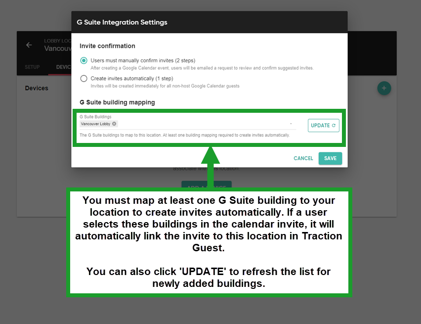 How do I set up my account to allow users to invite guests through ...