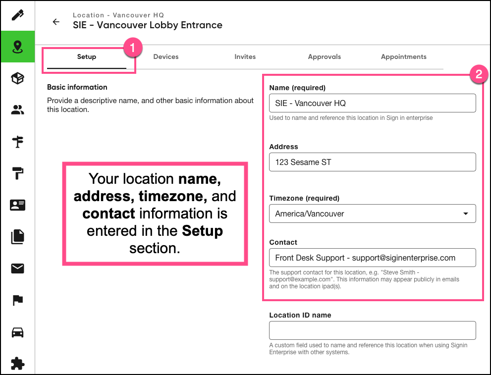 How Do I Set Up a Location? | Visitor Management