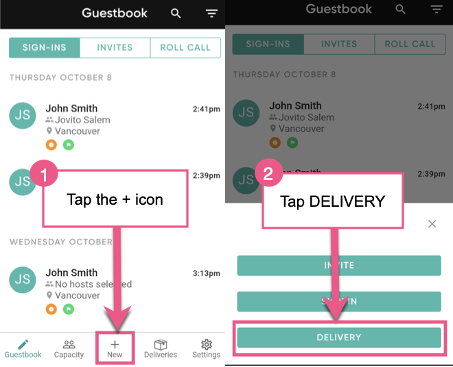 How Do I Use the Deliveries Feature? | Visitor Management